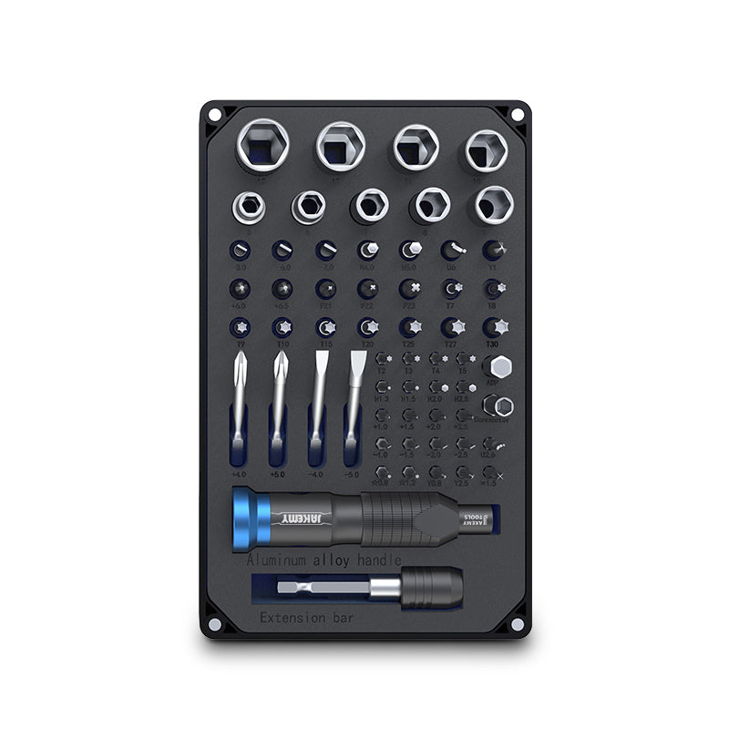 Jakemy JM-6125 60-in-1 Multifunction Screwdriver Repair Tool Set