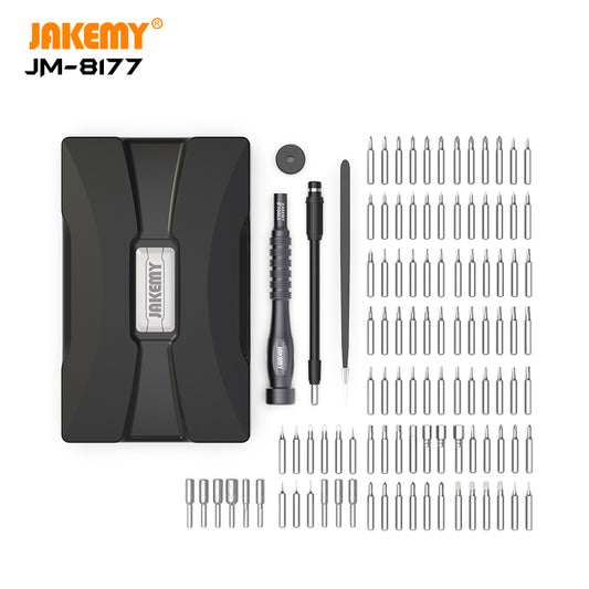 Jakemy JM-8177 106-in-1 Multi-function Magnetic Screwdriver Set Phone Tablet Repair Tool