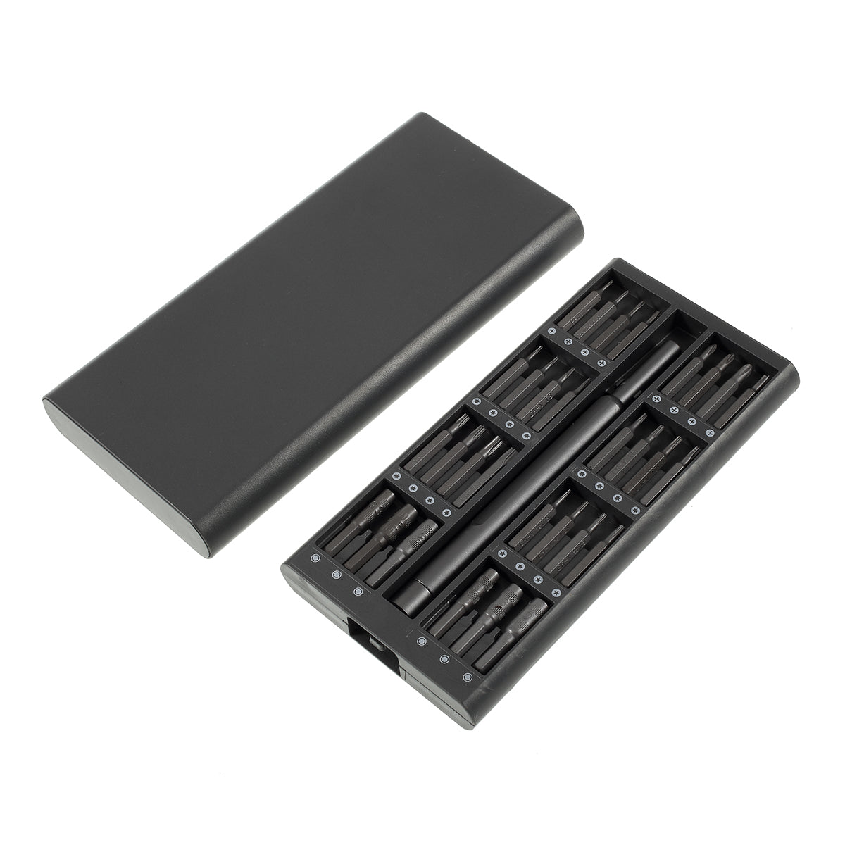 63-in-1 Magnetic Precision Screwdriver Repair Tool Kit Bits Set - Black