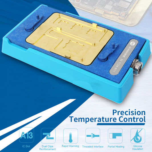Uniqkart SS T12A-N11 Motherboard Pre-heater Station for iPhone 11/11 Pro/11 Pro Max CPU NAND Heating Repair