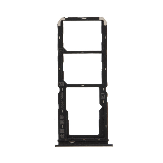 For Vivo Y83 4G OEM Dual SIM Card + SD Card Tray Holder Replacement (without Logo) - Black