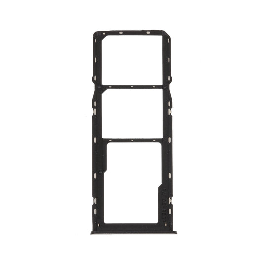 OEM Dual SIM Card + Micro SD Card Tray Holders Part for Oppo Realme 5 - Black