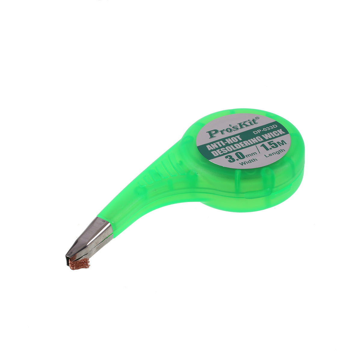 PRO&#39;SKIT DP-033D Anti-Hot Desoldering Wick 3MM x 1.5M