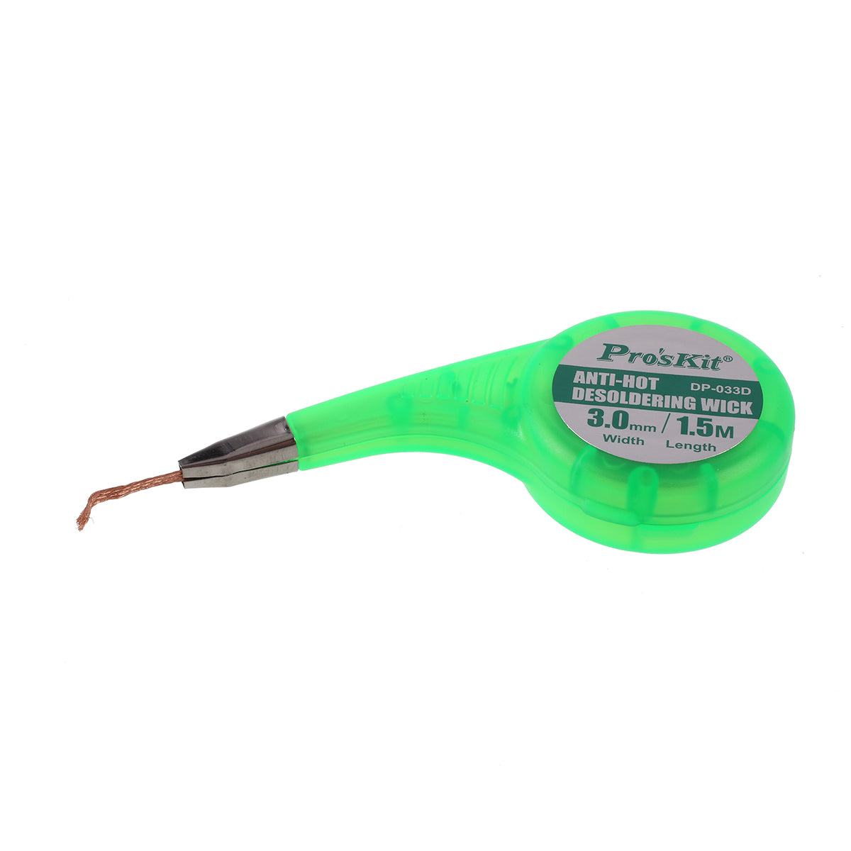 PRO&#39;SKIT DP-033D Anti-Hot Desoldering Wick 3MM x 1.5M