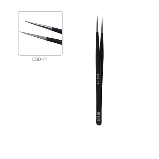 Best ESD Series Precision Anti-static Stainless Steel Tweezers - ESD-11