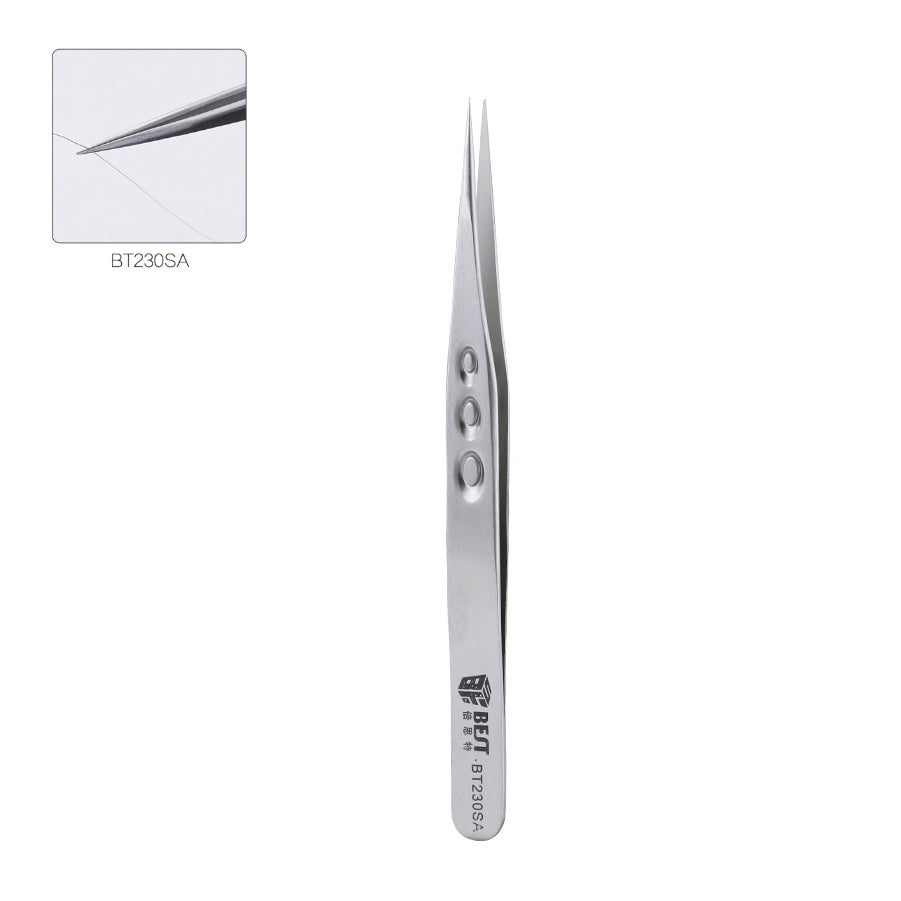 Best Anti-static Precision Stainless Steel Matte Tweezers - BT230SA