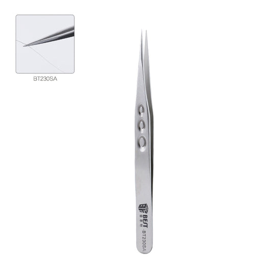 Best Anti-static Precision Stainless Steel Matte Tweezers - BT230SA