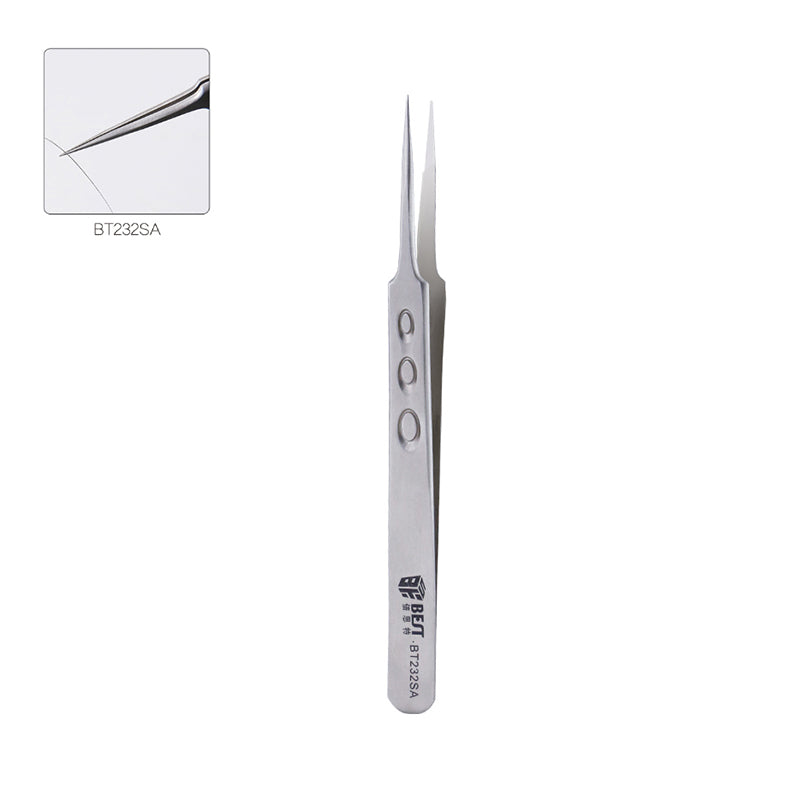 Best Anti-static Precision Stainless Steel Matte Tweezers - BT232SA