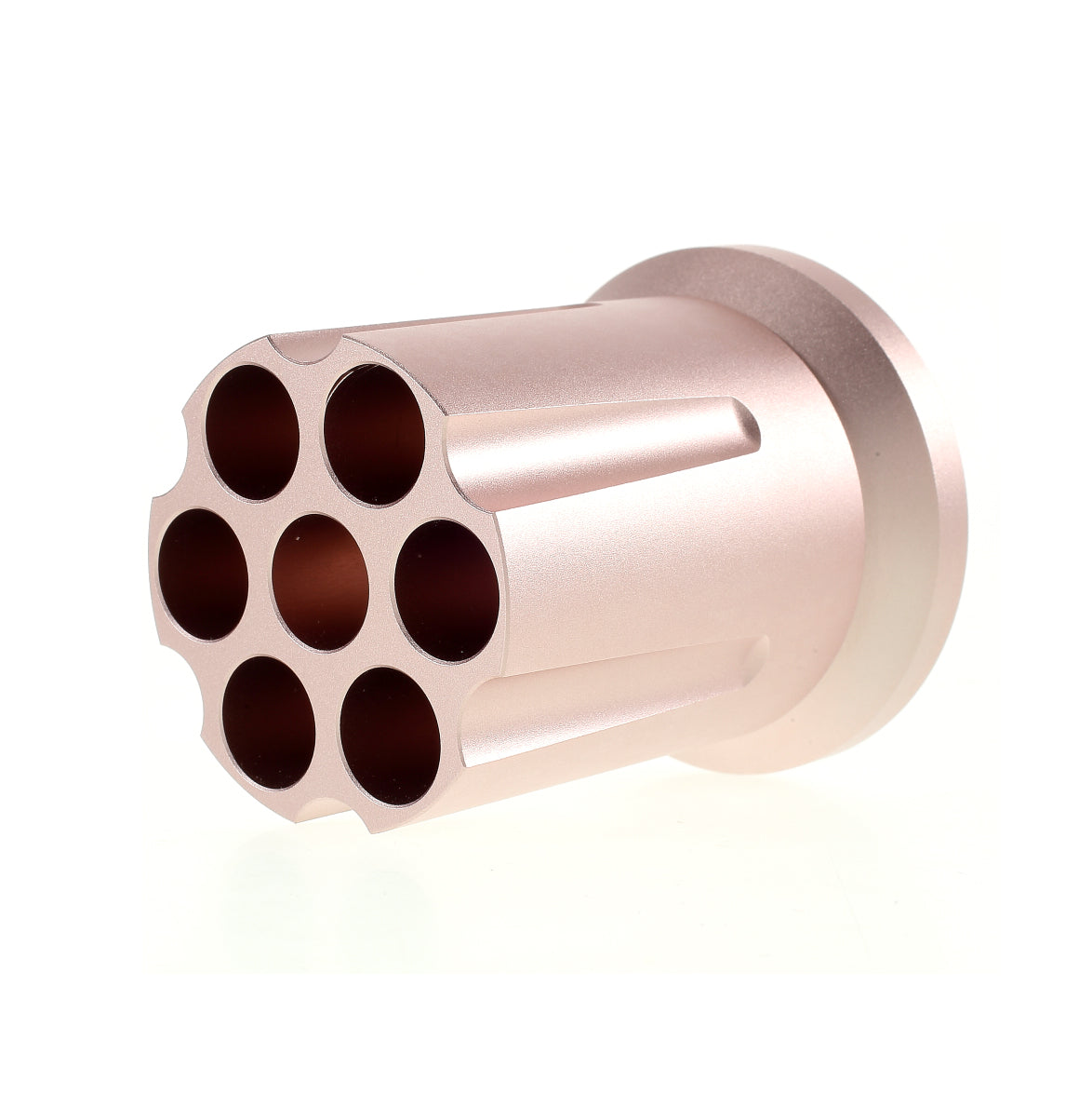 Screwdriver Organizer Non-slip Metal Base Rotating Tool Holder - Rose Gold