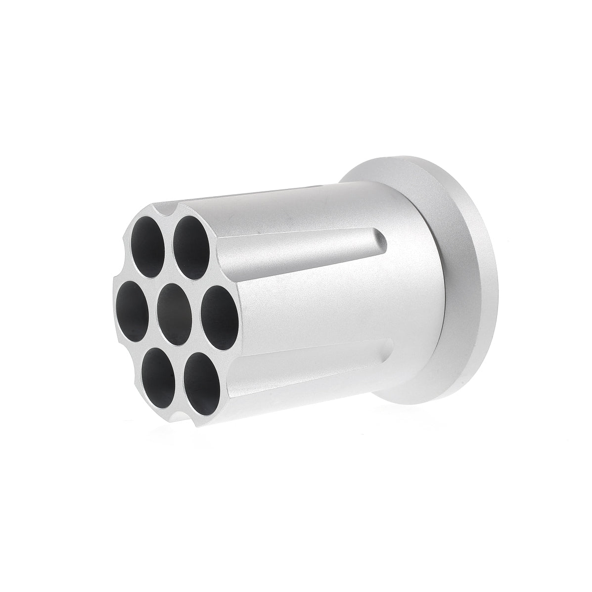 Screwdriver Organizer Non-slip Metal Base Rotating Tool Holder - Silver