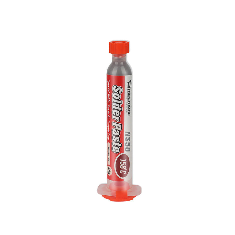 Mechanic NS58 158 Degree Celsius 40g Special Solder Paste for Unique Chip