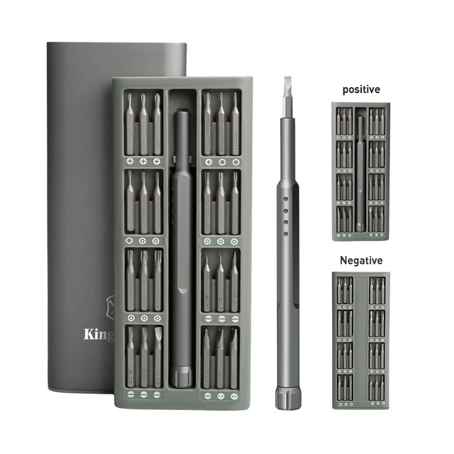 48 in 1 Precision Screw Driver Kit Magnetic Absorption Batches Bits Kit