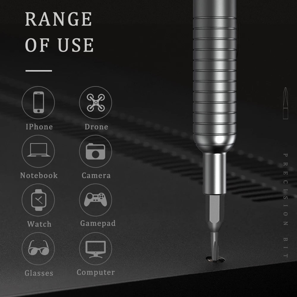 KING&#39;SDUN KS-840031 Precision 31-in-1 Screwdriver Set - Grey