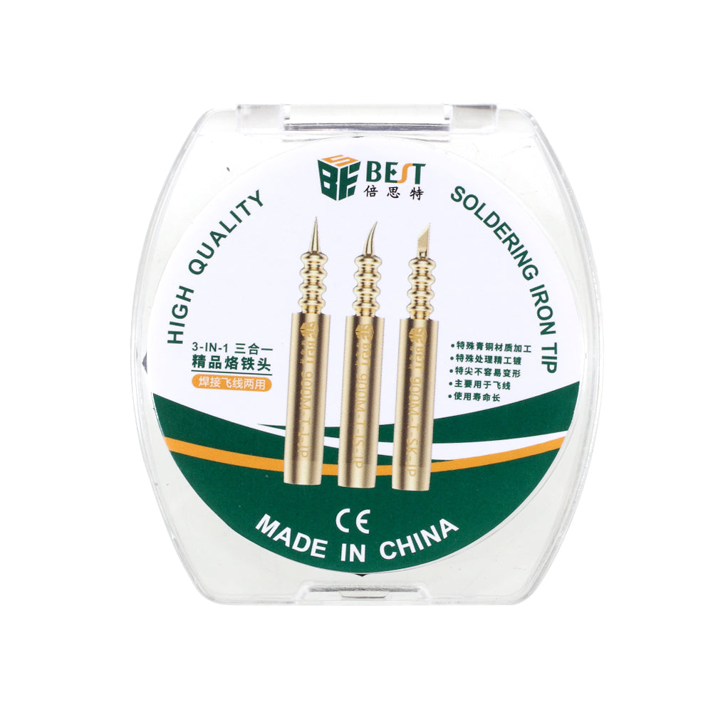 Uniqkart 3-in-1 High Quality Soldering Iron Tips