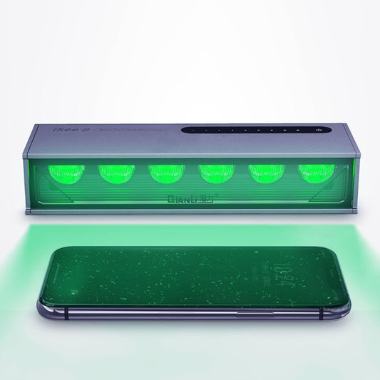 Uniqkart iSee 2 Dust Detection Lamp for LCD Screen Dust Test Green UV Cure Lamp