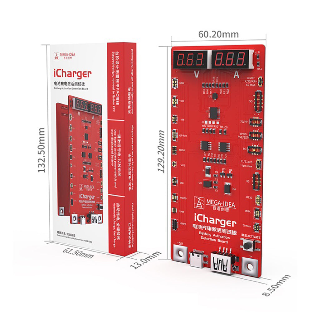 iCharger Battery Charging Activation Test Board for iPhone Samsung Xiaomi