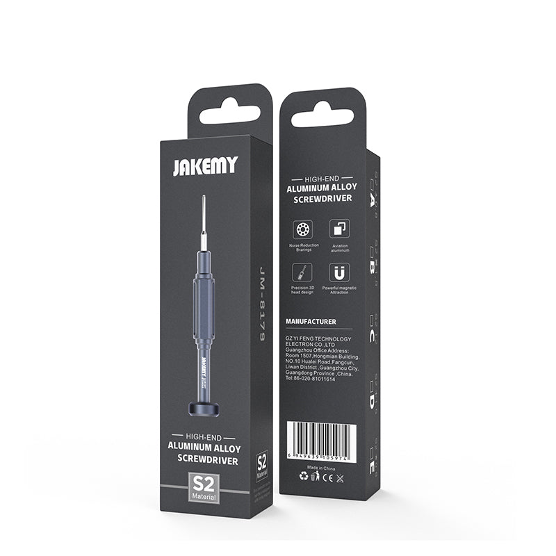 Jakemy JM-8179 Precision 3D Aluminum Alloy Screwdriver for Mobile Phone Disassembly Repair Tool - Phillips 1.5