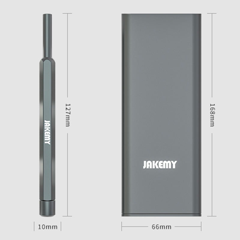 Jakemy JM-8182 49-in-1 Precision Aluminum Alloy Screwdriver Repair Tool Kit for Mobile Phone Disassembly