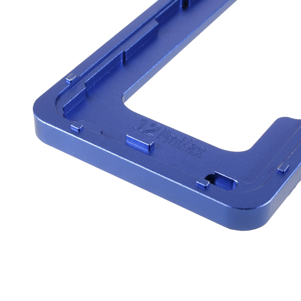 Metal LCD Touch Screen Front Glass Positioning Mould + Protective Pad for iPhone 12 Pro Max 6.7 inch