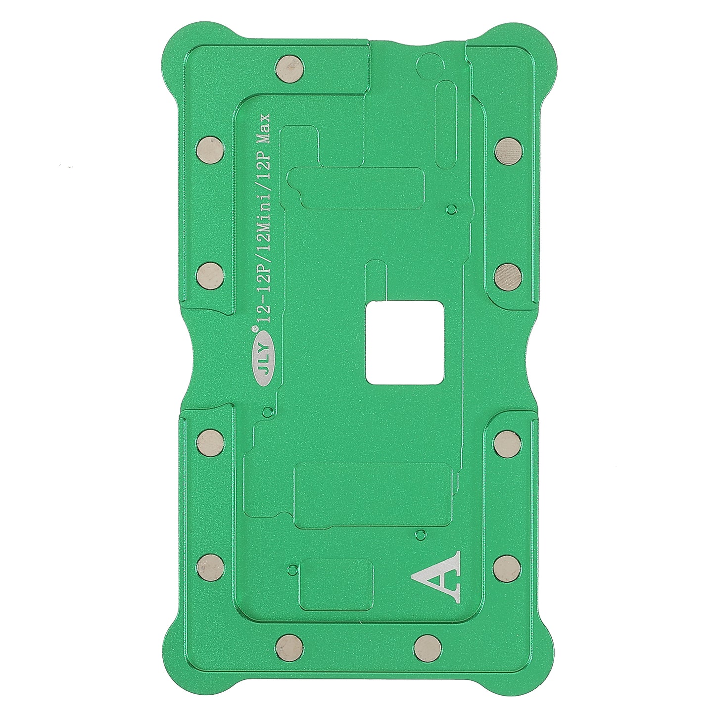 JLY 10-in-1 Magnetic-Absorbed Motherboard Holder Fixture Set for iPhone X/XS 5.8 inch/XS Max 6.5 inch/11 6.1 inch/11 Pro 5.8 inch/11 Pro Max 6.5 inch/12 6.1 inch/12 Pro 6.1 inch/12 Pro Max 6.7 inch