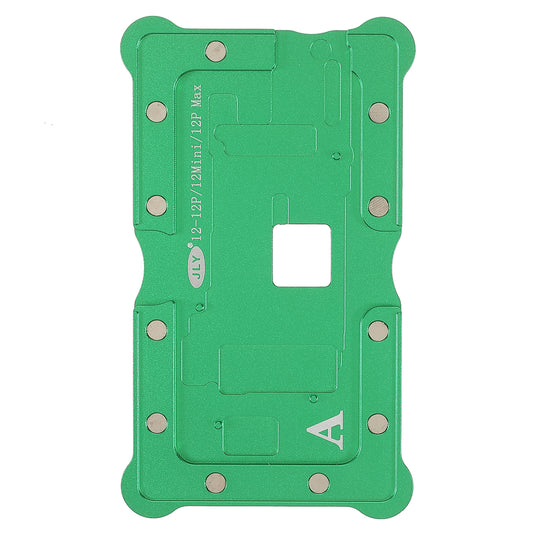 JLY 10-in-1 Magnetic-Absorbed Motherboard Holder Fixture Set for iPhone X/XS 5.8 inch/XS Max 6.5 inch/11 6.1 inch/11 Pro 5.8 inch/11 Pro Max 6.5 inch/12 6.1 inch/12 Pro 6.1 inch/12 Pro Max 6.7 inch