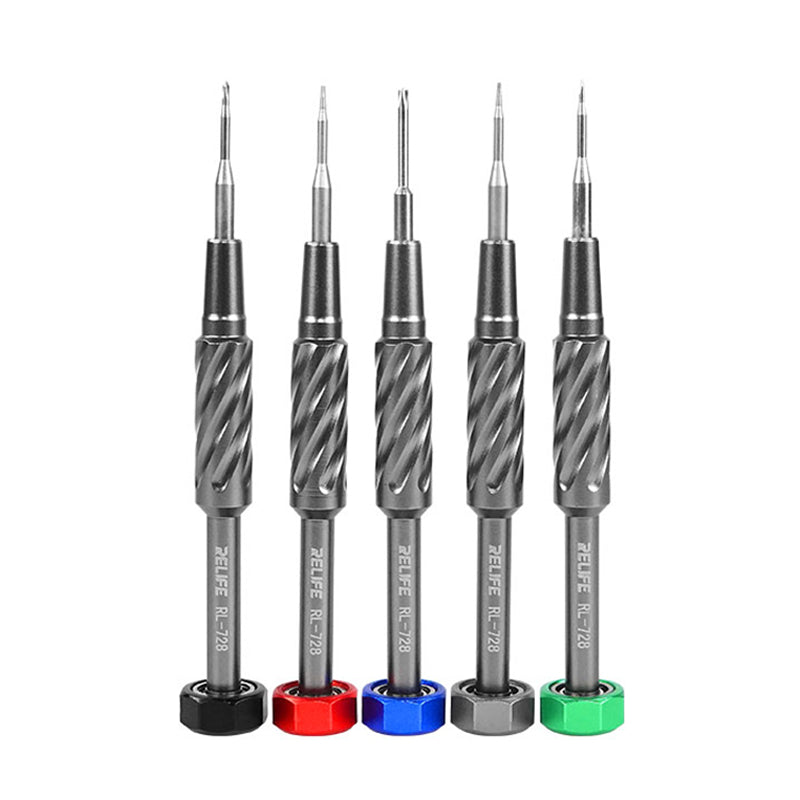 Relife RL-728 5Pcs/Set 2D S2 Steel Special Screwdrivers Repair Tools Kit for Mobile Phone Repair