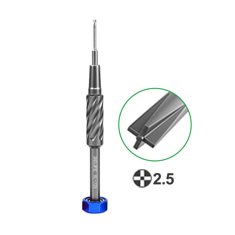 Relife RL-728 5Pcs/Set 2D S2 Steel Special Screwdrivers Repair Tools Kit for Mobile Phone Repair