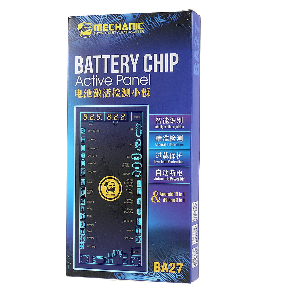 MECHANIC BA27 Battery Activation Detection Board for Huawei Android Phone Battery Tester Repair