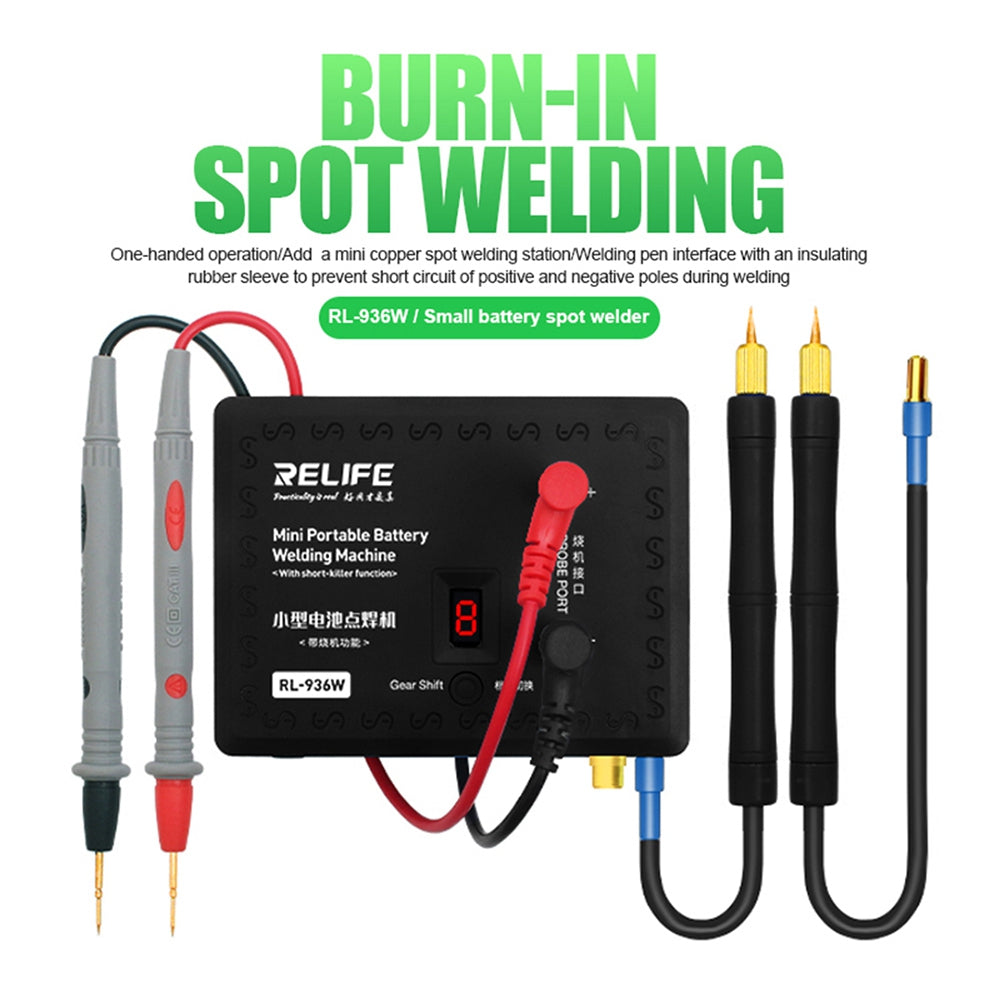 Relife RL-936W V3.0 Mini Portable Battery Welding Machine Portable Spot Welding with 8 Gears Adjustable