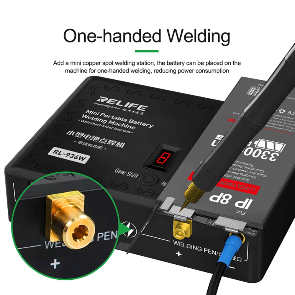 Relife RL-936W V3.0 Mini Portable Battery Welding Machine Portable Spot Welding with 8 Gears Adjustable