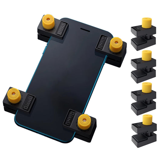 Uniqkart 4Pcs / Set iClamp Phone Screen Clip 2.0 Compatible with 5~12mm Thickness Electrical Devices Accessories