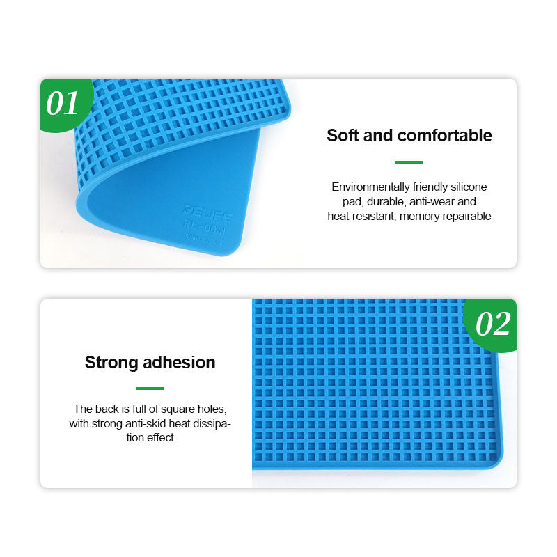 Relife RL-004I Microscope B3 Base Maintenance Pad Insulation High Temperature Microscope Repair Pad for BGA Soldering Station