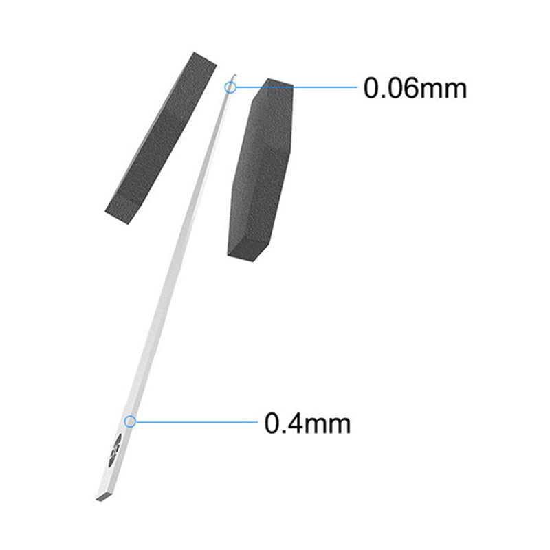 Uniqkart SS-101F Chip Repair Advanced Blade Set Non-slip Handle Glue Removal Tool for Mobile Phones