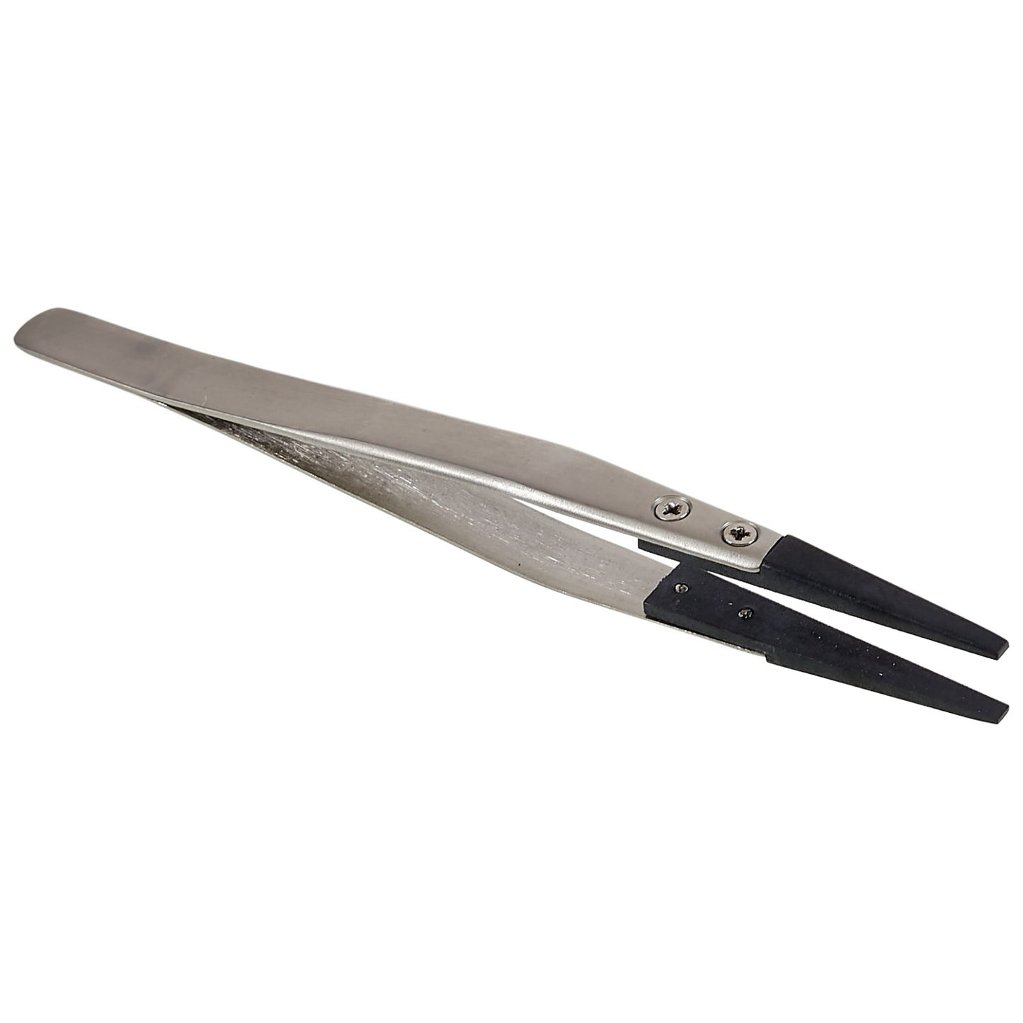 Best BST-2A Anti-Static Tweezers PPS Coated Straight Tip Tweezers for Mobile Phone Tablets Maintenance