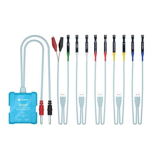 Uniqkart iBoot A IP Mobile Series Power Cable DC Power Supply Test Cable for iPhone 6G-13PM Series Motherboard Repair Boot Line