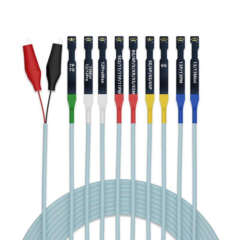 Uniqkart iBoot A IP Mobile Series Power Cable DC Power Supply Test Cable for iPhone 6G-13PM Series Motherboard Repair Boot Line