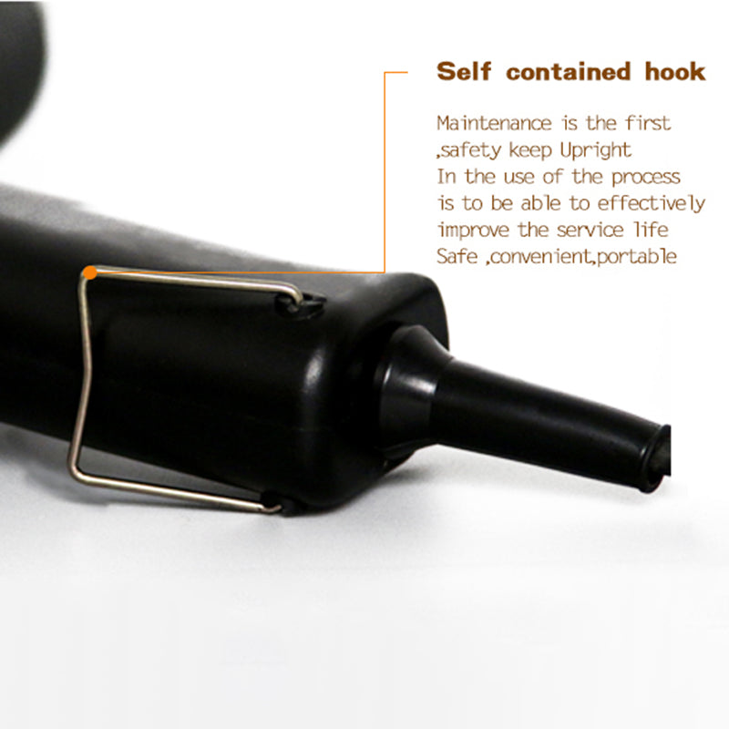 Uniqkart RS-1800D LCD Display Two Wind Speeds Adjustable Hot Air Welding Gun for Phone Components and Parts Soldering