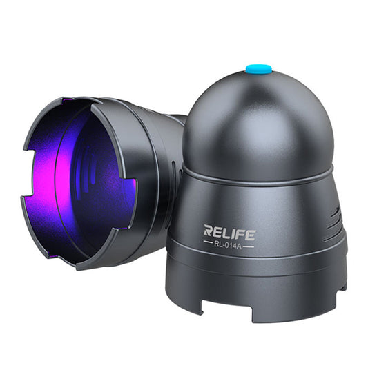 Relife RL-014A UV Glue Curing Lamp 3 Gears Automatic Timing LED Green Oil Glue Curing Tool