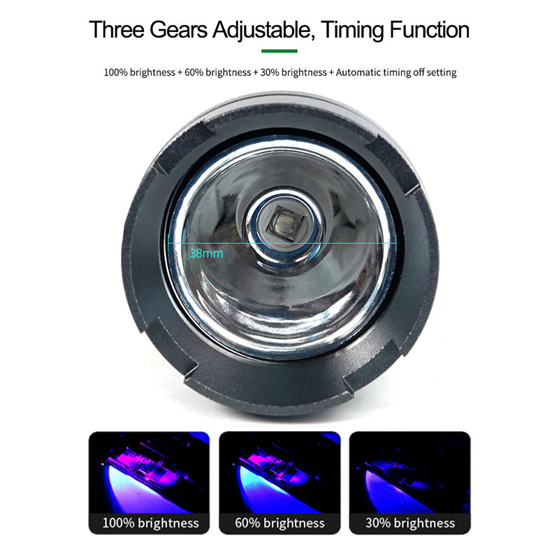 Relife RL-014A UV Glue Curing Lamp 3 Gears Automatic Timing LED Green Oil Glue Curing Tool