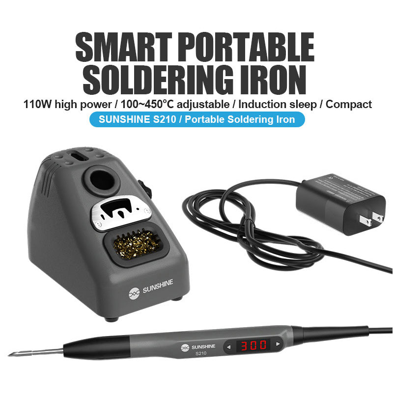 Uniqkart S210 Smart Soldering Iron Portable 110W High Power Welding Repair Tool Pen