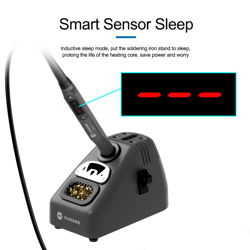 Uniqkart S210 Smart Soldering Iron Portable 110W High Power Welding Repair Tool Pen