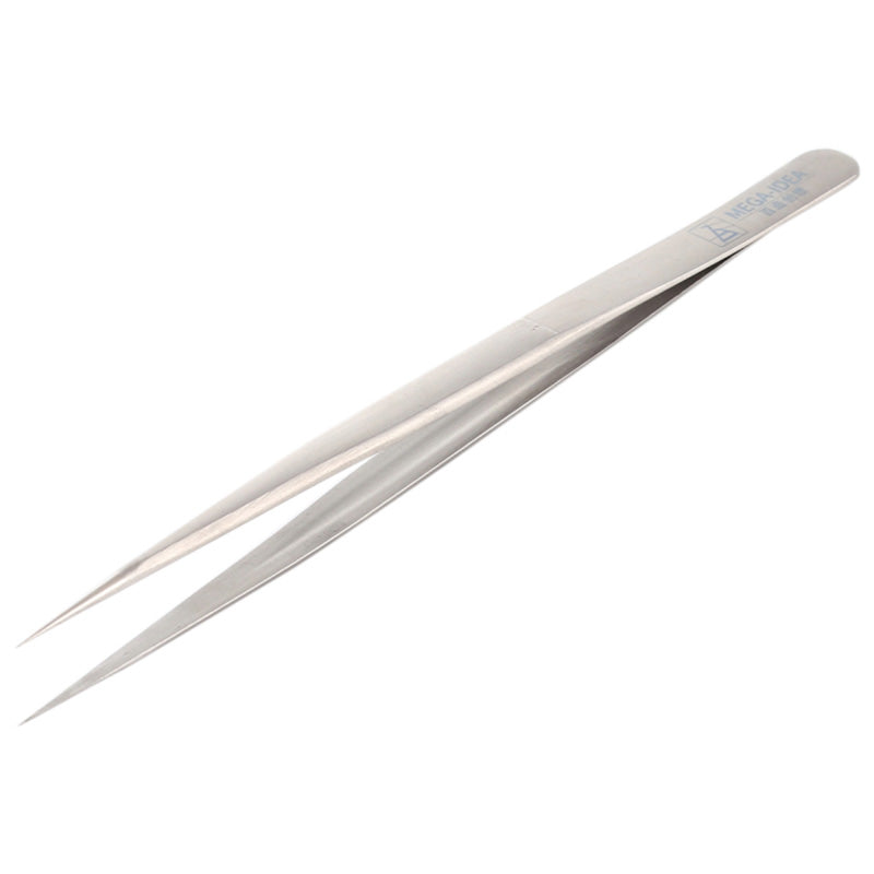 Mega-Idea BZ-A1 0.1mm Fine Tweezers Stainless Steel Straight Pointed Tip Tweezers Electronic Device Repair Tool