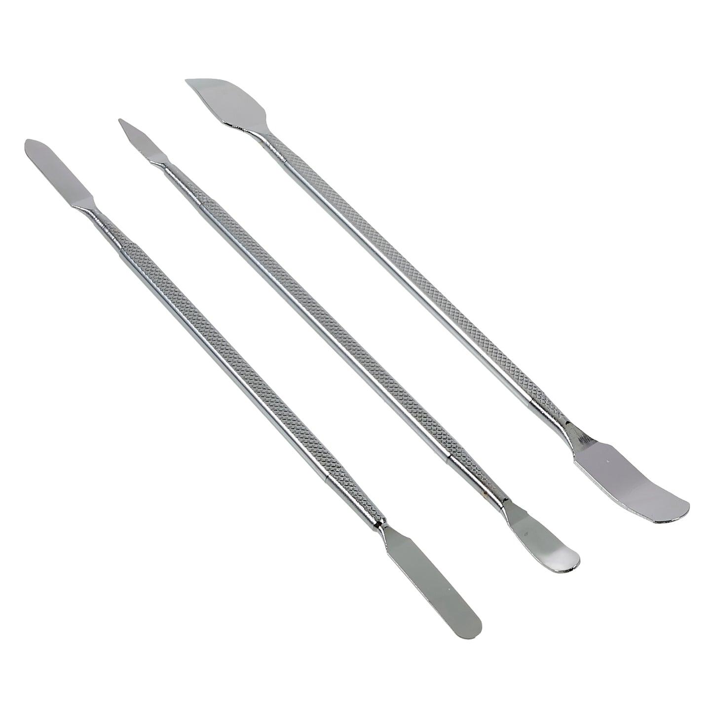 Uniqkart 3Pcs / Set Metal Crowbar Phone Laptop Tablet Screen Repairing Battery Opening Glue Removal Pry Tools