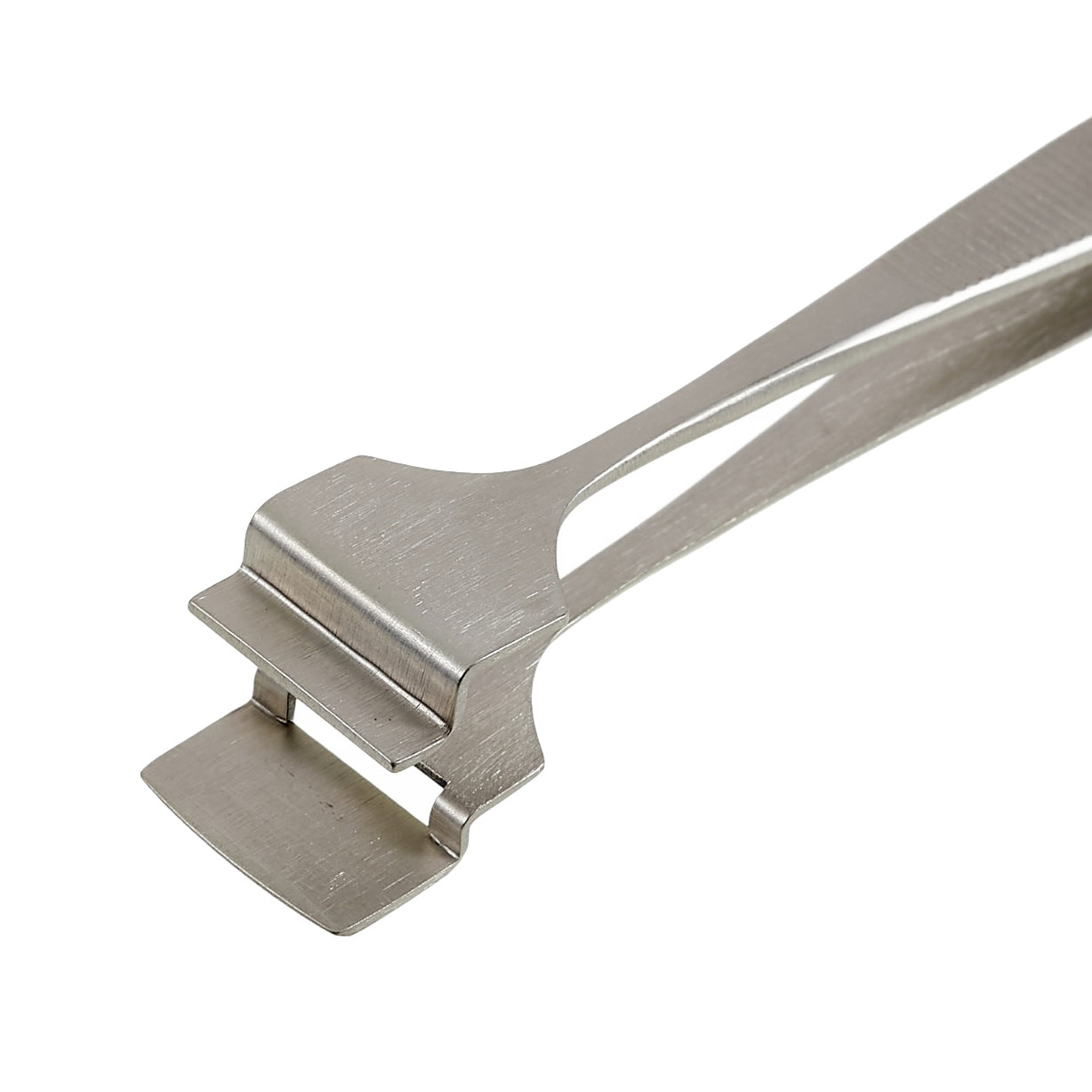 Uniqkart BST-91-5L L-shaped Wafer Tweezers Stainless Steel Tweezers Dedicated Chip Hand Tool