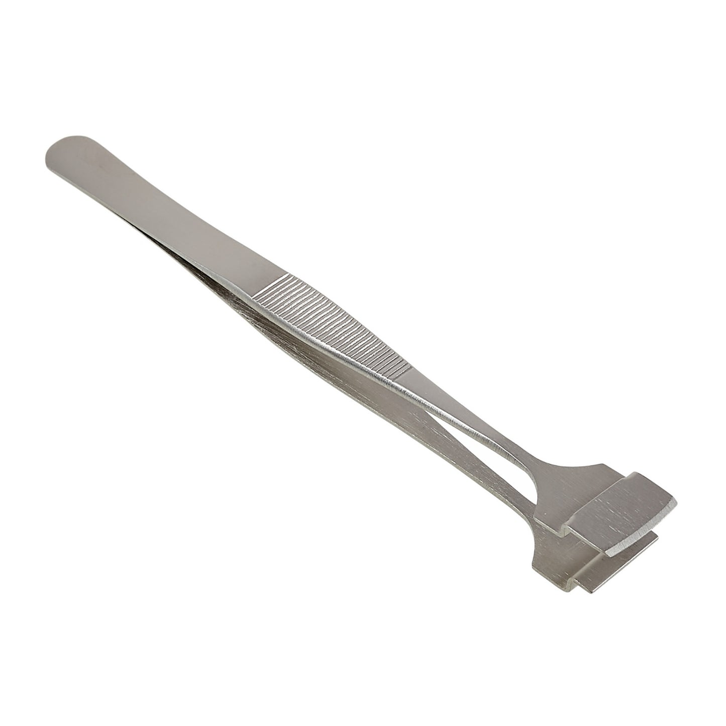 Uniqkart BST-91-5L L-shaped Wafer Tweezers Stainless Steel Tweezers Dedicated Chip Hand Tool