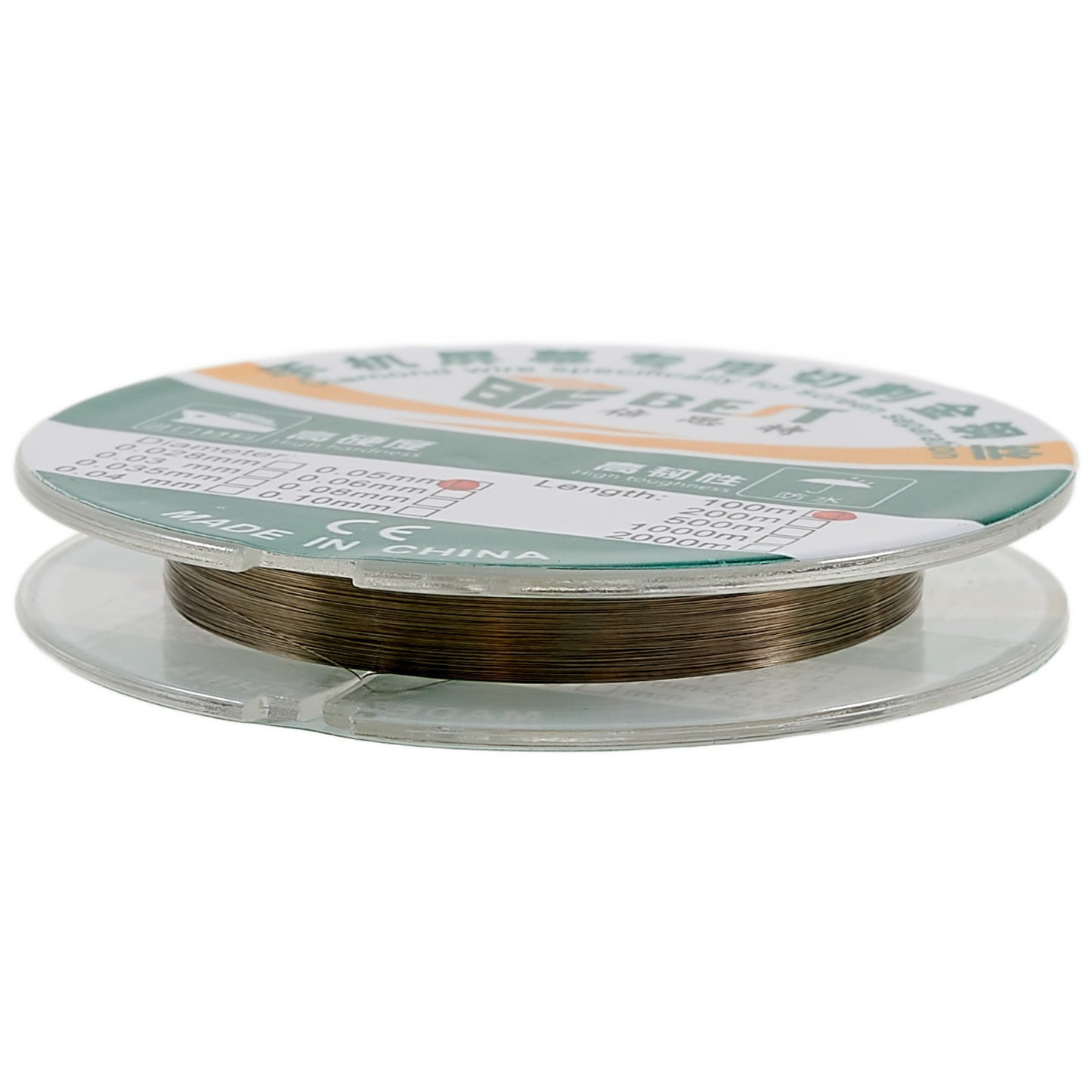 Uniqkart 0.05mm 100 Meters Cutting Line Cutting Wire for Separating Cell Phone Screen Tablet Front Glass LCD