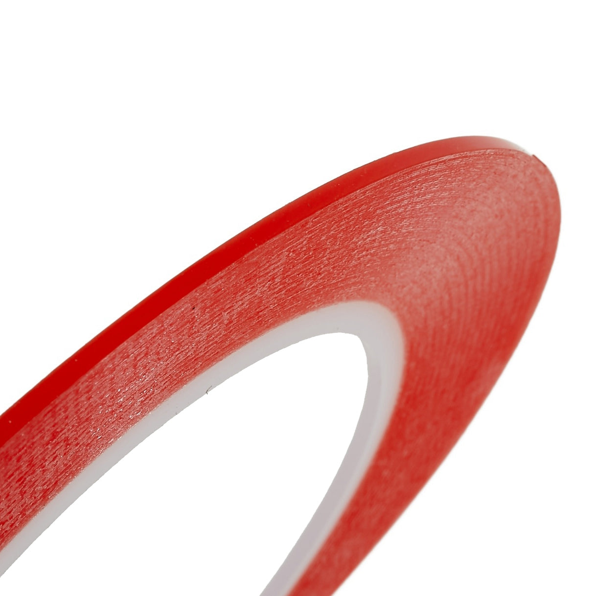 Uniqkart 0.25cmx25m Strong Adhesive Double-sided Tape Ultra-thin Phone LCD Screen Double-sided Tape - Red