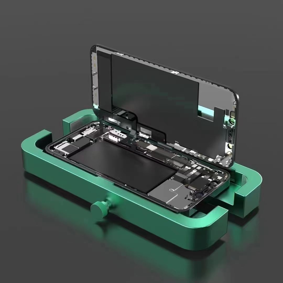 Uniqkart Screen Side Mounting Fixture for iPhone, Multifunction Disassemble Screen Separator Rear Cover Fixing Tool