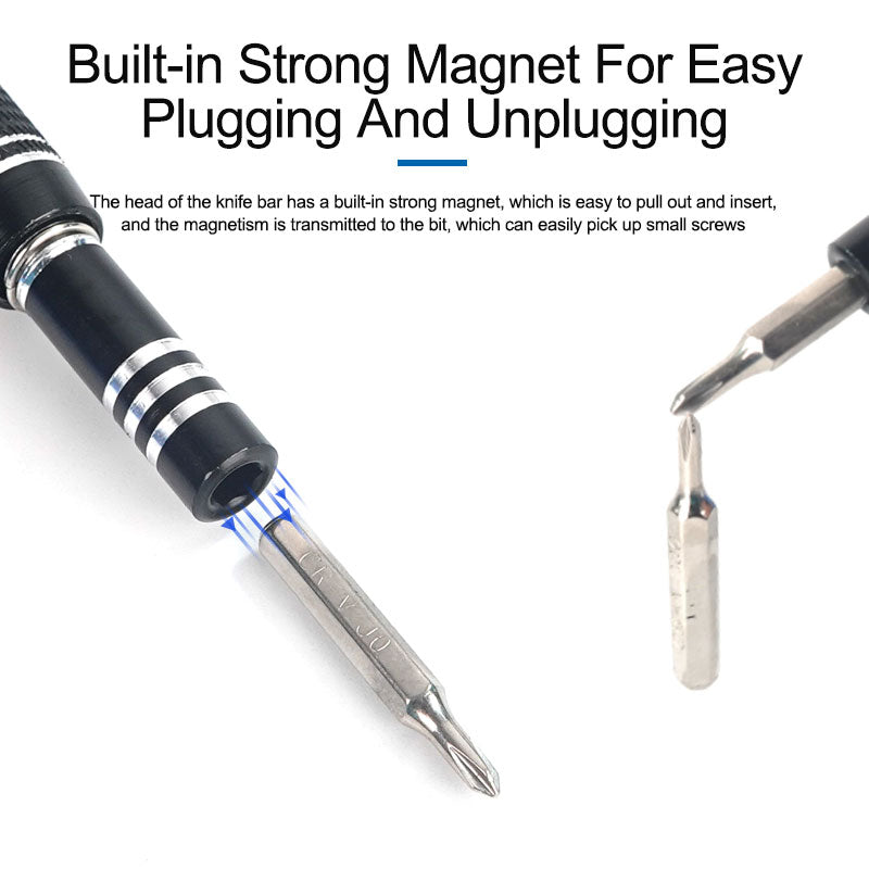 Uniqkart SS-5121 66-in-1 Precision Screwdriver Set 64 Bits Magnetic Driver Kit Professional Electronics Repair Tool