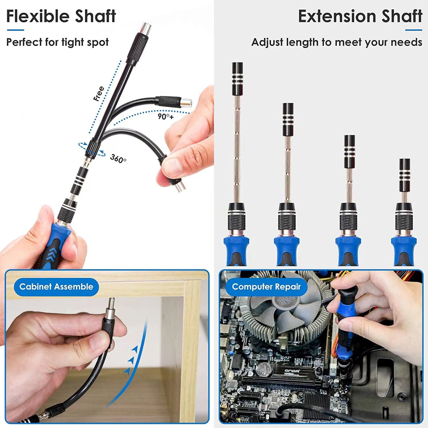 120 Bits Cellphone Repair Tool Kit for iPhone, iPad, Camera Precision Screwdriver Set